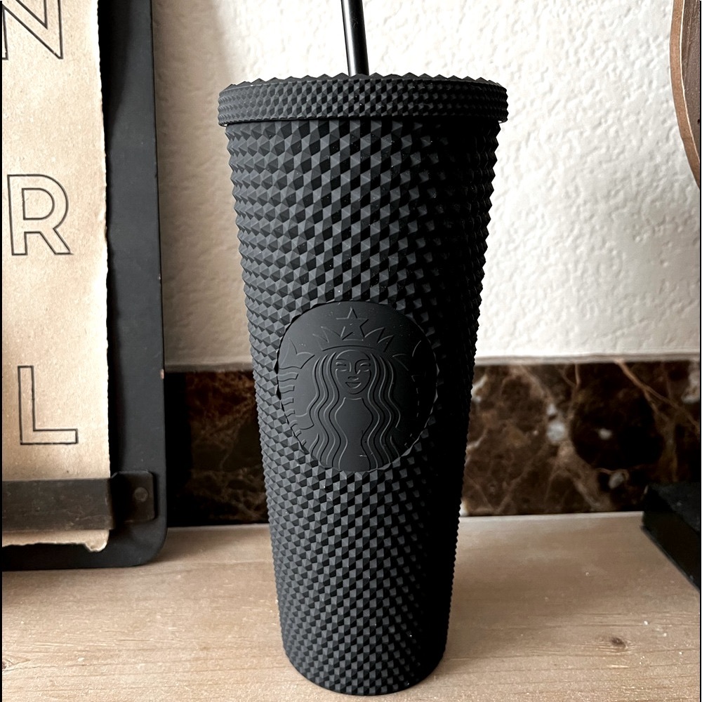 *RARE* Matte Black Soft-Touch Bling Cold Cup - 24 fl oz (Fall 2019) *LAST ONE!!*